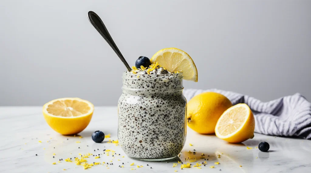 Lemon Cream Chia Pudding Recipe