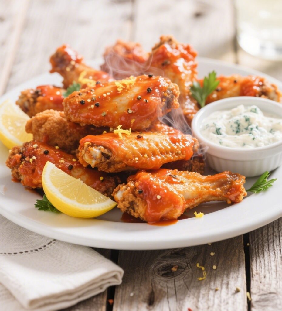Buffalo Lemon Pepper Wings
