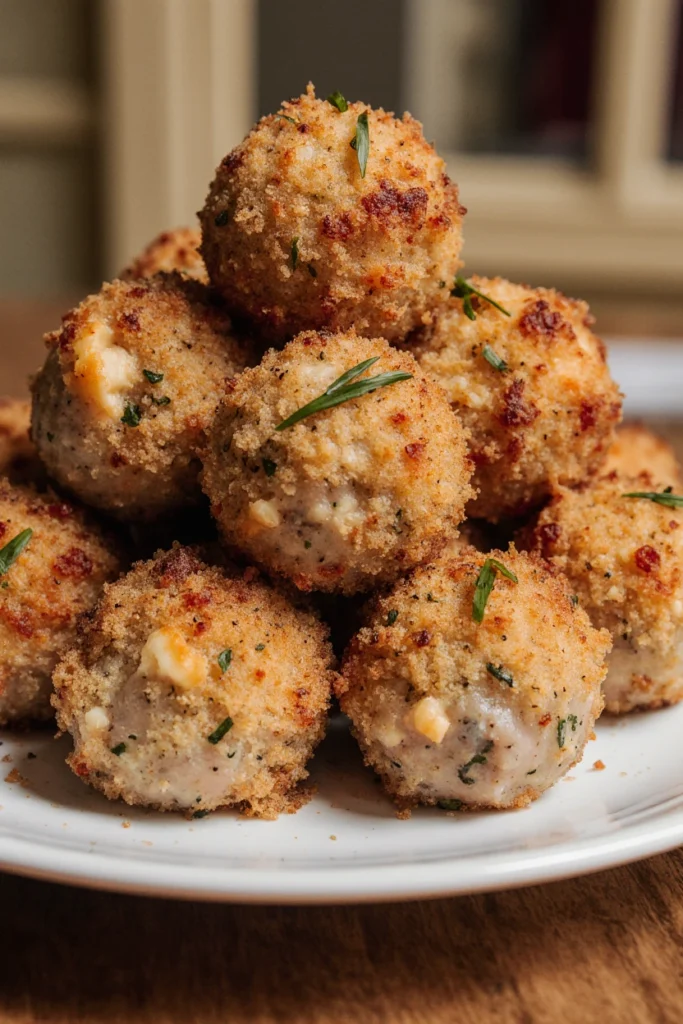 Rotel Cream Cheese Sausage Balls
