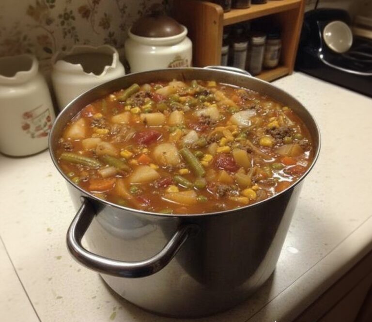 Best Ever Easy Vegetable Beef Soup