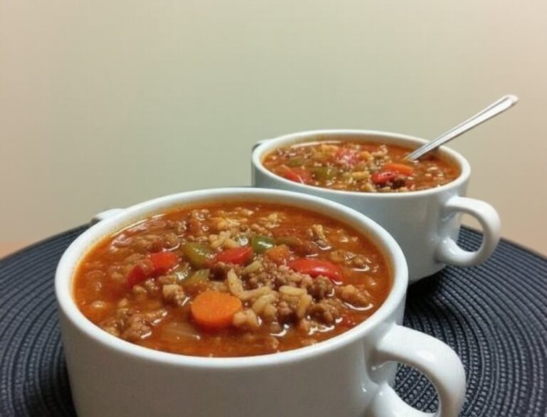 Stuffed Pepper Soup